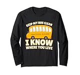 Photo Gallery back to school bus driver funny maglia a manica Photo Gallery back to school bus driver funny maglia a manica