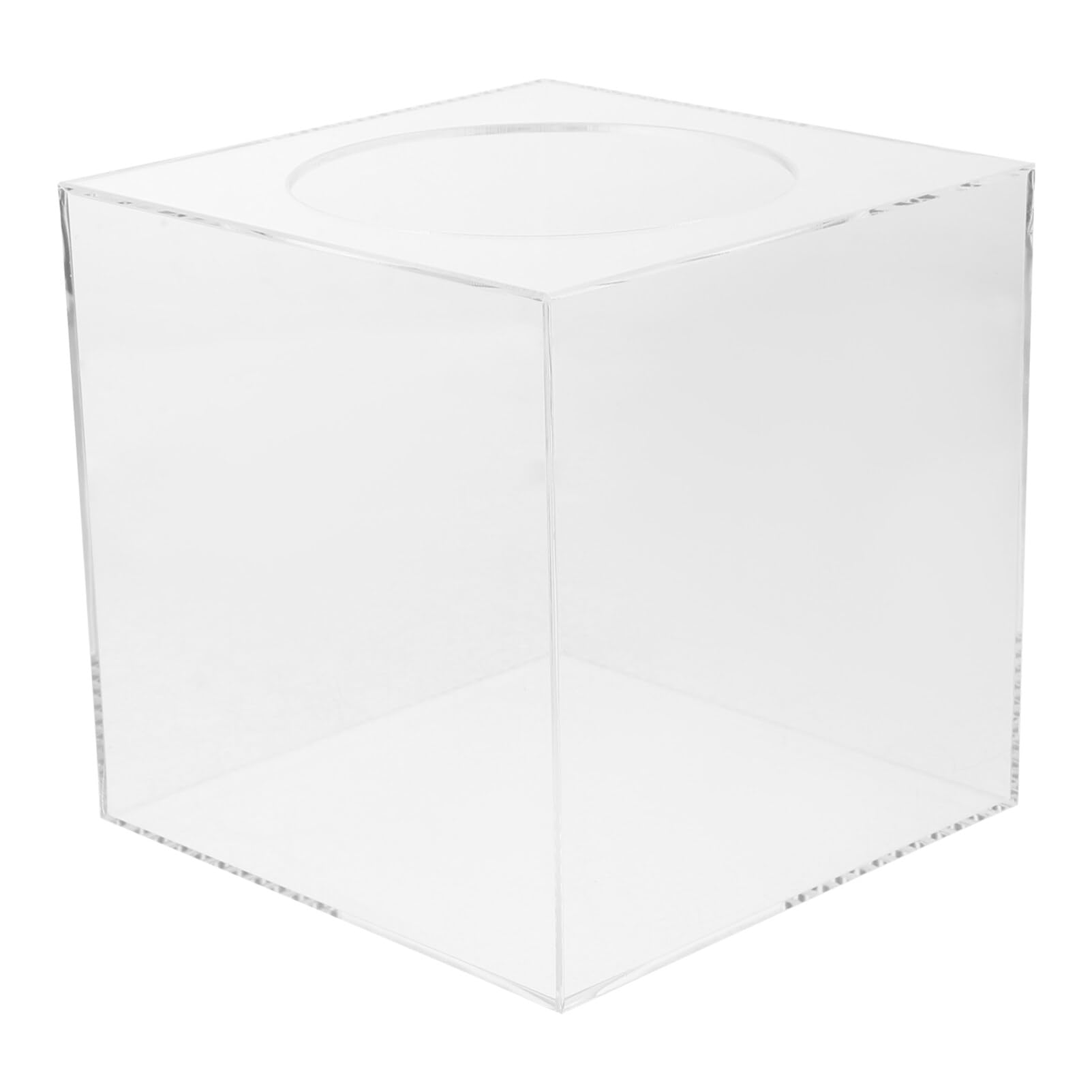 Alipis Urna Elettorale Per Sorteggi E Lotterie - Scatola Trasparente Multifunzione In Acrilico (30x30 Cm) Per Riunioni Aziendali, Feste, Raccolta Fondi - Accessorio Da Ufficio