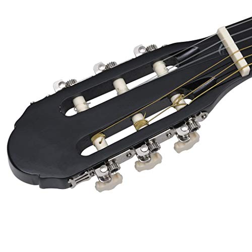 Guitare en Bois, Largeur 30,5 cm Guitare Classique pour débutants d’instruments de Musique - Les Beatles, Paul McCartney, John Lennon, RIngo Starr, George Harrison Guitare en Bois, Largeur 30,5 cm Guitare Classique pour débutants d'instruments de Musique – Image 8