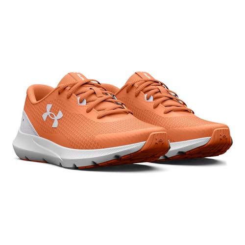 Image of Under Armour Surge 3 Sneakers for Women - Breathable Mesh Upper and Lace up Closure, Sturdy and Durable Shoes