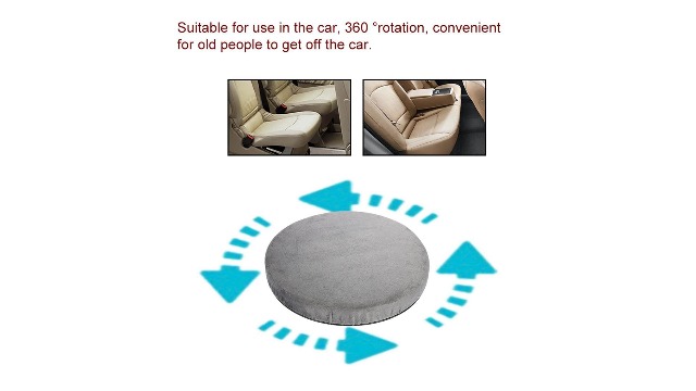 Jiimhte Coussin De Voiture Rotatif Rond À 360 °, Coussin Rotatif À Mémoire De Forme, Coussin Rotatif À 360 °, Disque DeTransfert, Coussin De Siège Voiture Pivotant, Coussin De Chaise Rotatif Jiimhte Coussin De Voiture Rotatif Rond À 360 °, Coussin Rotatif À Mémoire De Forme, Coussin Rotatif À 360 °, Disque DeTransfert, Coussin De Siège Voiture Pivotant, Coussin De Chaise Rotatif