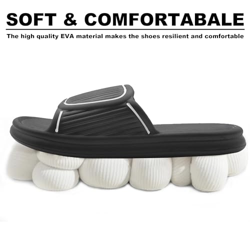 Cloud Slides for Women and Men Pillow House Slippers Non-Slip Shower Shoes Fit Bathroom Bedroom Pool Beach2