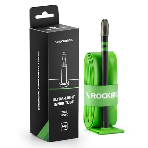 ROCKBROS (���b�N�u���X) ���]�ԗp�`���[�u 700C?622mm �����o���u�C���i�[�`���[�u 700C×18/23/25/28C (65mm/85mm) ��ʓI��TPU�� �y�ʂŎ����^�т₷�����]�ԃ`���[�u �T�C�N�����O�p