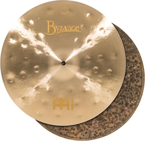 Byzance 15' Jazz Thin Hihats (Hi hat), Pair — MADE IN TURKEY — Hand Hammered B20 Bronze, 2-YEAR...