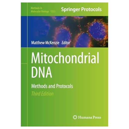 Comprehensive Mitochondrial DNA Protocols Book