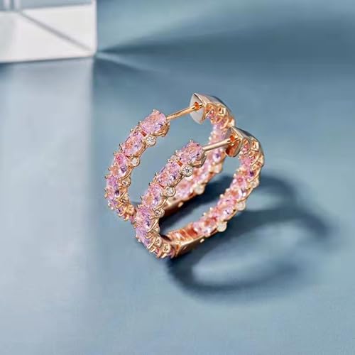 Collier Alien Rose TABOJS avec breloque micro-incrustée pour le style au quotidien