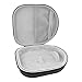 Geekria Shield Headphones Case Compatible with Sony WH-1000XM5, Bose QC Ultra II/Ultra, Soundcore Q20i and More, Replacement Hard Shell Travel Carrying Bag with Cable Storage (Dark Grey)