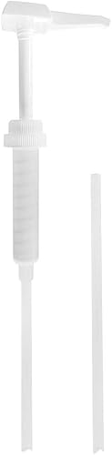 1 Pack Gallon Pump Dispenser Gallon Bottle Pump with Lock-Down Closing System Suitable for Industrial and Health Care Use 30ml Liquid Release