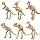 WANGCL 12 Stück Ausgrabung Dinosaurier Fossilien Skelett Simulation Spielzeug Archäologische Kinder Spielfiguren