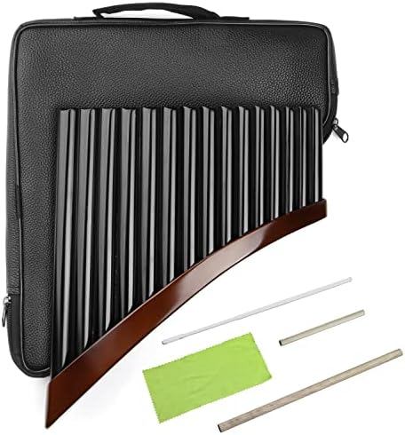 15 Pipes Pan Flute G Key Pan Pipes Woodwind Instrument Traditional Musical Instrument Bamboo Pan flute (Right Hand)