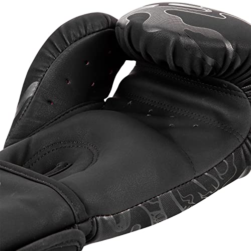Venum Dragon's Flight Boxing Gloves - Black/Black-14 Oz #TOP7