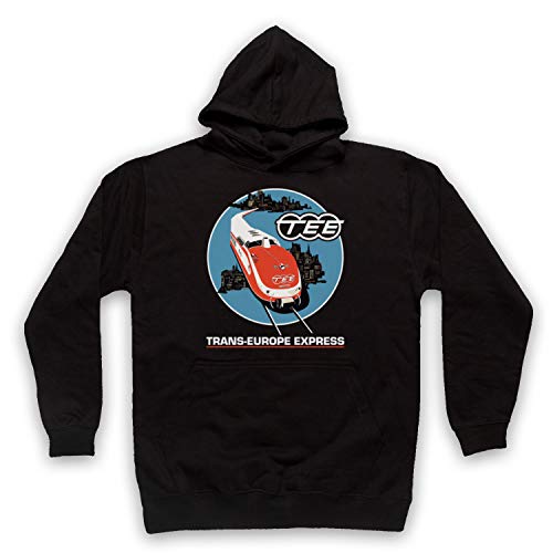 Sweat a capuche Krautrock Trans-Europe Express imprimé graphique durable