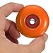 YOKIVE 4 Pcs Skateboard Wheels with Bearing, 95A Skate Scooters Replacement, Great for Skateboarding, Outdoor Street Sports (Orange, Red, 52mm OD)