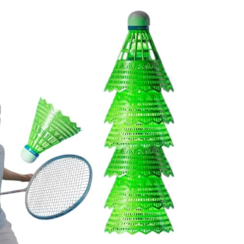 Genérico Volantes LED - Plumas De Bádminton De Nylon,Juego De Ejercicio para Fitness En Familia Niños Y Adultos En Patio O Cancha