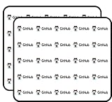 Pack of 4-3 Inch - Github Sticker - Vinyl Decal for Cars, Trucks, Windows, Laptops, Notebooks, Tumblers, Lockers, Skateboards, Water Bottles
