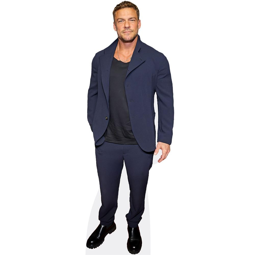 Alan Ritchson (Blue Jacket) Life Size Cutout