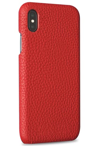 iPhone XS Leather Case (Red)
