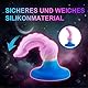 15 cm kleiner dog knot tier dildo saugnapf, small dünn Fantasy Monster Analdildo prostata dildo für männer frauen, realistischer soft silikon dildo, niedlicher G-Punkt Penis dildo hund sex spielzeug