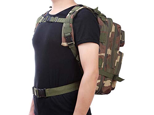 Mochila Tática Airsoft Paintball Camping 30L Preta