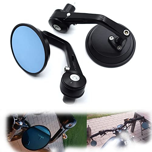 Espejos retrovisores para moto de 22mm idóneos para rutas urbanas y viajes en Yamaha FZ16