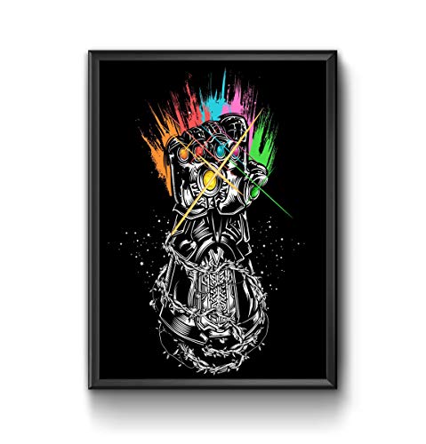 Quadro poster com vidro