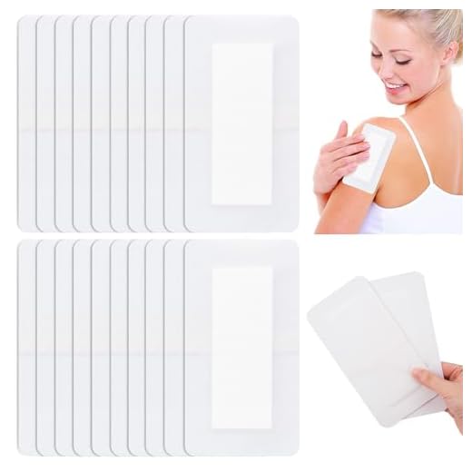 Paquete de 20 Unidades Apósitos Adhesivos Estériles para Heridas, 10 cm x 20 cm Apositos Adhesivos Grandes Ideal para Cortes y Úlceras venosas y por presión, etc
