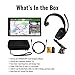Garmin dezl OTR620 GPS Truck Navigator with 6-Inch 1280p Touchscreen (Black) Bundle with Headset 110, Storage Case, Headset Accessory, microSDHC Card, Suction Cup Mount, and Nylon Cable (7 Items)