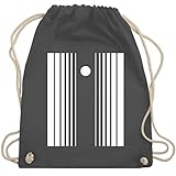 Mit einer Größe von ca. 37 x 46 cm ist der lässige Stoffrucksack mit Kordel, perfekt in der Freizeit als Sportrucksack, Gymbag, Stoffturnbeutel oder als Umhängebeutel