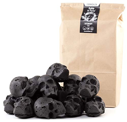 Preisvergleich Produktbild FORMKOHLEN Totenkopf - 15er Tüte