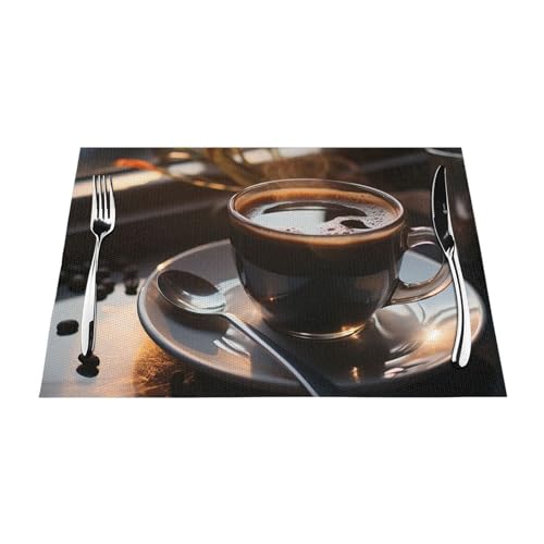 Sets de table antidérapants et résistants à la chaleur en PVC lot de 4 - 5