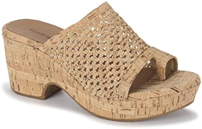 Baretraps BETHIE Women's Sandals & Flip Flops Natural Cork Size 8 M (BT28659) | Image 2