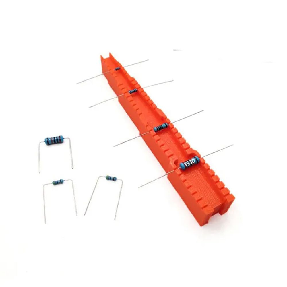 YDELEKS 1PC Electronic Resistor Lead Bender Bending Forming PreForming Tool 1/2W 1/4W 1/8W 1W