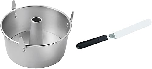 Wilton Angel Food Tube - Molde para tartas, tus pasteles serán celestiales cuando se fabricen en esta sartén de calentamiento uniforme, hermoso