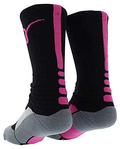 Nike Men's Hyper Elite Cushioned Kay Yow Basketball Crew Socks3