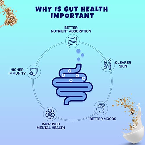 Image of MuscleBlaze Probiotic Muesli, Breakfast Cereals For Good Gut Health, Choco Cranberry, Multigrain Flakes, Antioxidant-Rich, 1 kg