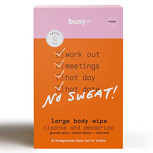 Refresh Line Body Wipes for Women - Cleansing Body Wash Wipes, Armpit Wipes & Body Wipes w/ Fresh Citrus Scent - Zero-Waste Gym Wipes & Cleansing Wipes - No Rinse Bathing Wipes for Adults - 10 ct Refresh Line Body Wipes for Women - Cleansing Body Wash Wipes, Armpit Wipes & Body Wipes w/ Fresh Citrus Scent - Zero-Waste Gym Wipes & Cleansing Wipes - No Rinse Bathing Wipes for Adults - 10 ct