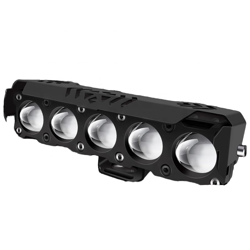 Image of 30W LED Auxiliary Light 5 Lens, Yellow White Beam, 4 Modes Flashing Fog Lamp for Bike & Car