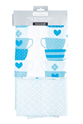 Kitchen Craft Tea Cup Patterned Cotone