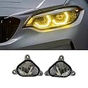 Autoscheinwerfer, zitronengelb, Angel Eyes für BMW M2 2er-Serie, DRL, mehrfarbig, LED F22, F23, F87, LCI Tagfahrlicht, 63117494851, 63117494852, Scheinwerfer