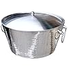 BREKX Insulated Stainless Steel Large Ice Bucket with Lid for Parties Anchored Double Walled Champagne Bucket for Extended Chill Includes Lid for Extra Insulation New 20242025
