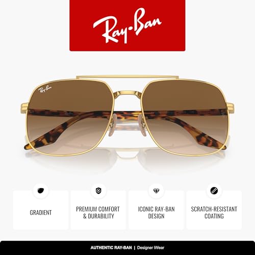 Image of Ray-Ban RB3699 Square Sunglasses for Men for Women