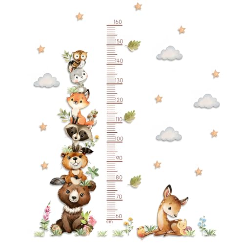 Messlatte Kinder, Kinder Messlatte Wandtattoo, Wandtattoo...