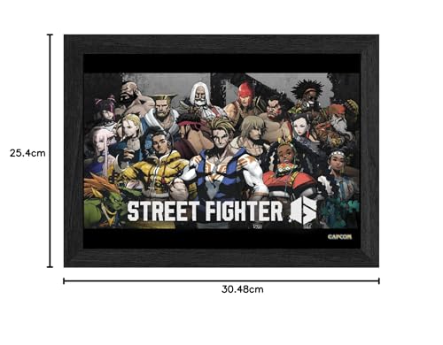 Pixel Frames Plax Street Fighter 6 A New Era Lenticular Frame Neuf - vue 6