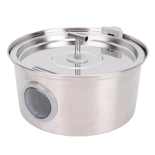 Fuente de agua automática para gatos acero inoxidable 3.2L miniatura 4