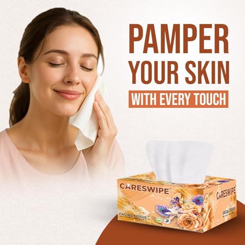 Image of Soft Facial Tissue Papers -100 Pulls 200 sheets