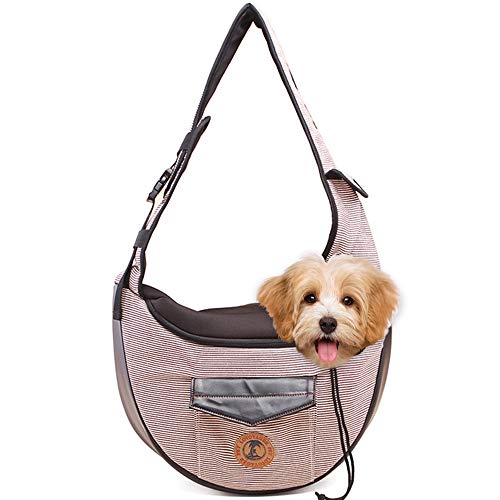 Vejaoo Mochila de Perros Gatos Bolsos para Mascotas Transportín Bolsa de Viaje Al Aire