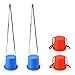 BESPORTBLE 2 Pairs Kinder Eimer Stelzen Kunststoff Balancing Kinder Stepper Spielzeug Fuß Stelzen für Kinder Kleinkind Kinder Balance Koordination (Gelegentliche Farbe)