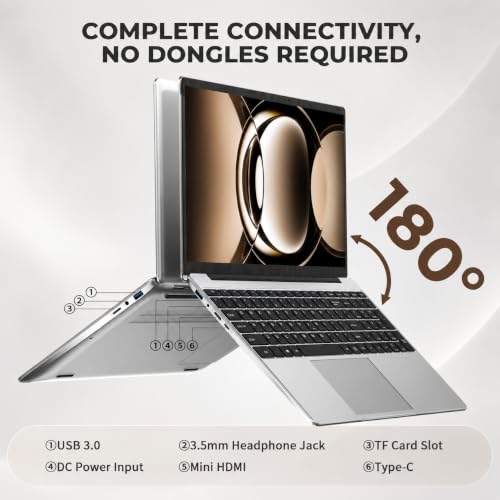 Image of 15.6 inch FHD Business Laptop with Office 365 Windows 11 Pro 16GB RAM 512GB SSD