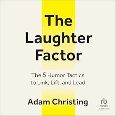 The Laughter Factor Audiolibro Por Adam Christing arte de portada