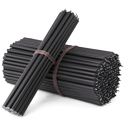 NKlaus - 20x Black dripless Stick Candles L 29cm Ritual Candle Premium Paraffin Wax 36129, Box Contents: 20 Pieces = Approx. 400 G - Image 4